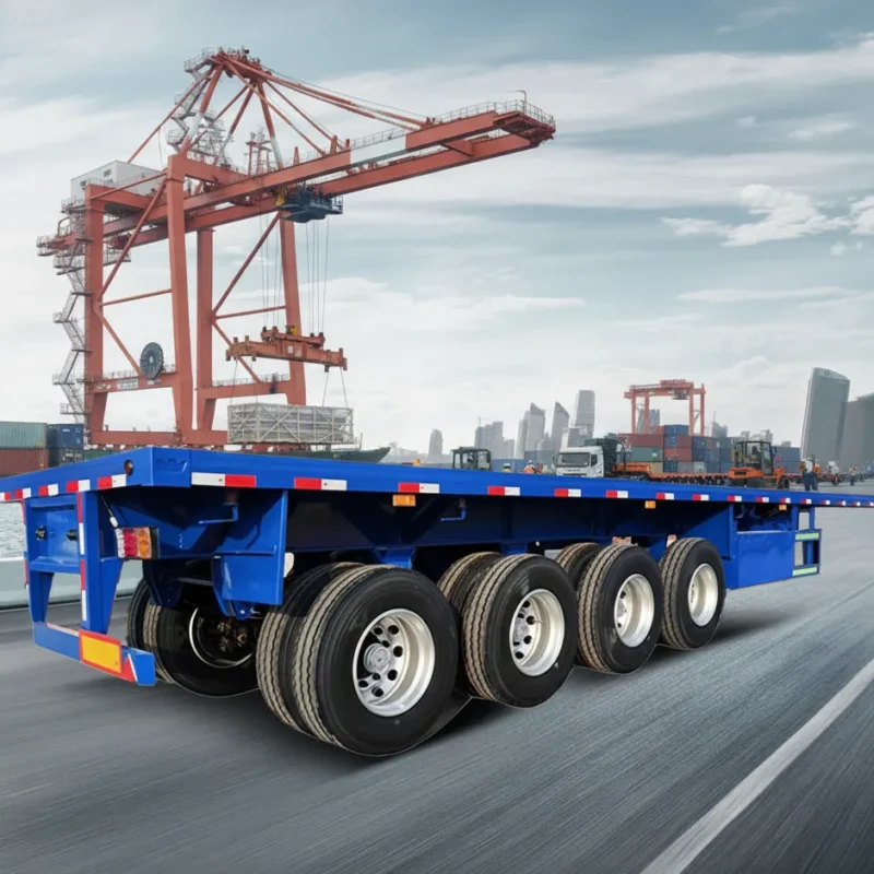 Flatbed Semi- Trailer
